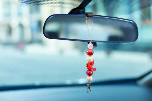 Cardinal Car Charm