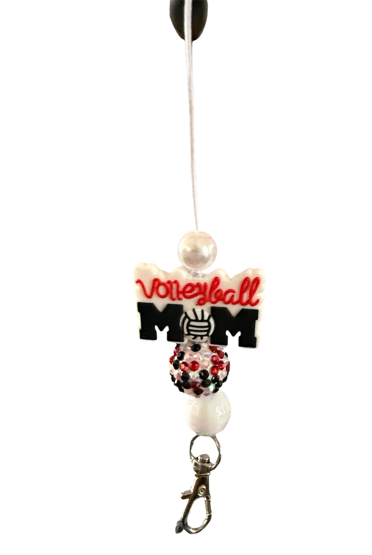 Volleyball Mom Car Charm