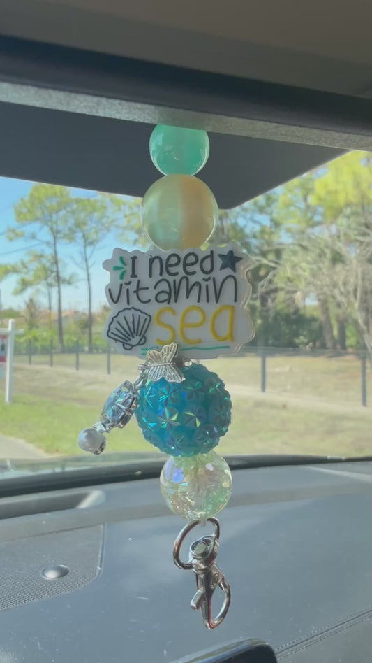 Vitamin Sea Car Charm